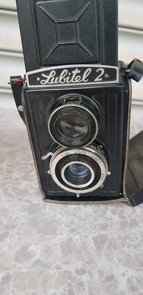 Antika Lubitel 2 fotoğraf makinesi - 2