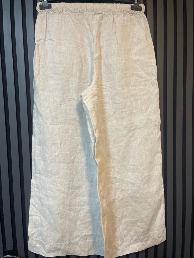 OYSHO BOL PAÇA KETEN PANTALON - 9