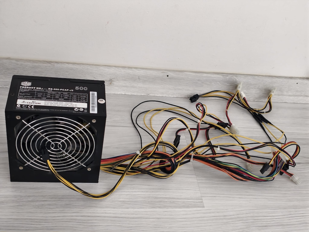 COOLER MASTER 500 WATT PSU - POWER SUPPLY - GÜÇ KAYNAĞI - 7