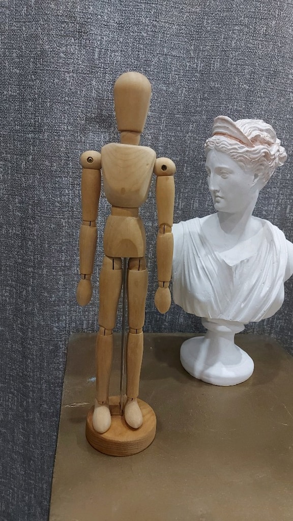 İKEA GESTALTA AHŞAP ADAM - 4