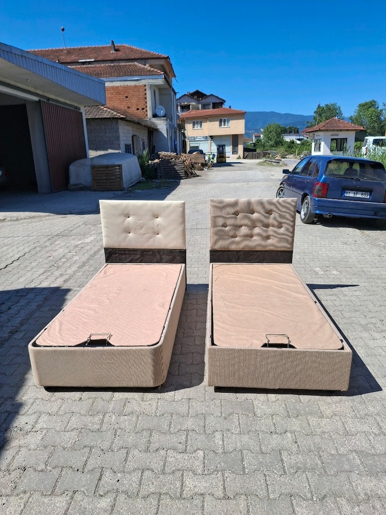 2 TAKIM BAZA BAŞLIK SIFIR YATAK - 2