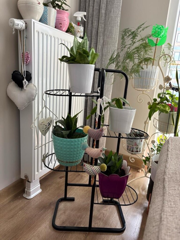 çok yeni diyah metal şık çiçeklik 83x52 ölçü - 4