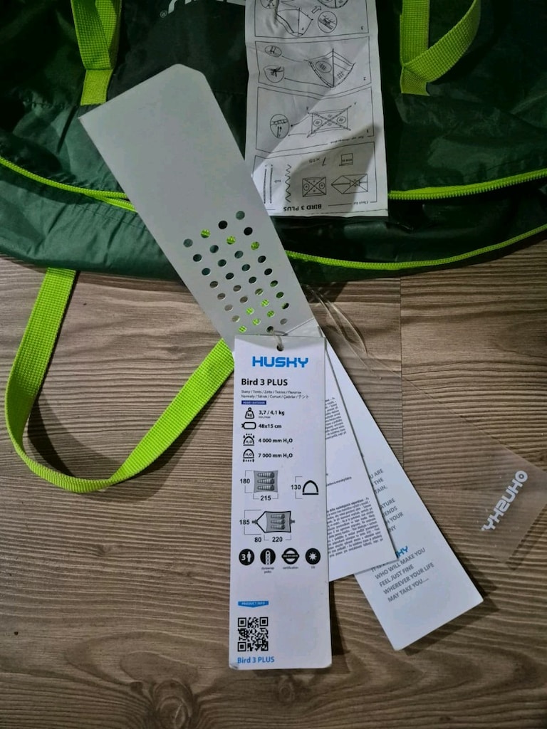 Husky Bird Plus 3 Çadır + Şişme Yatak seti - 4