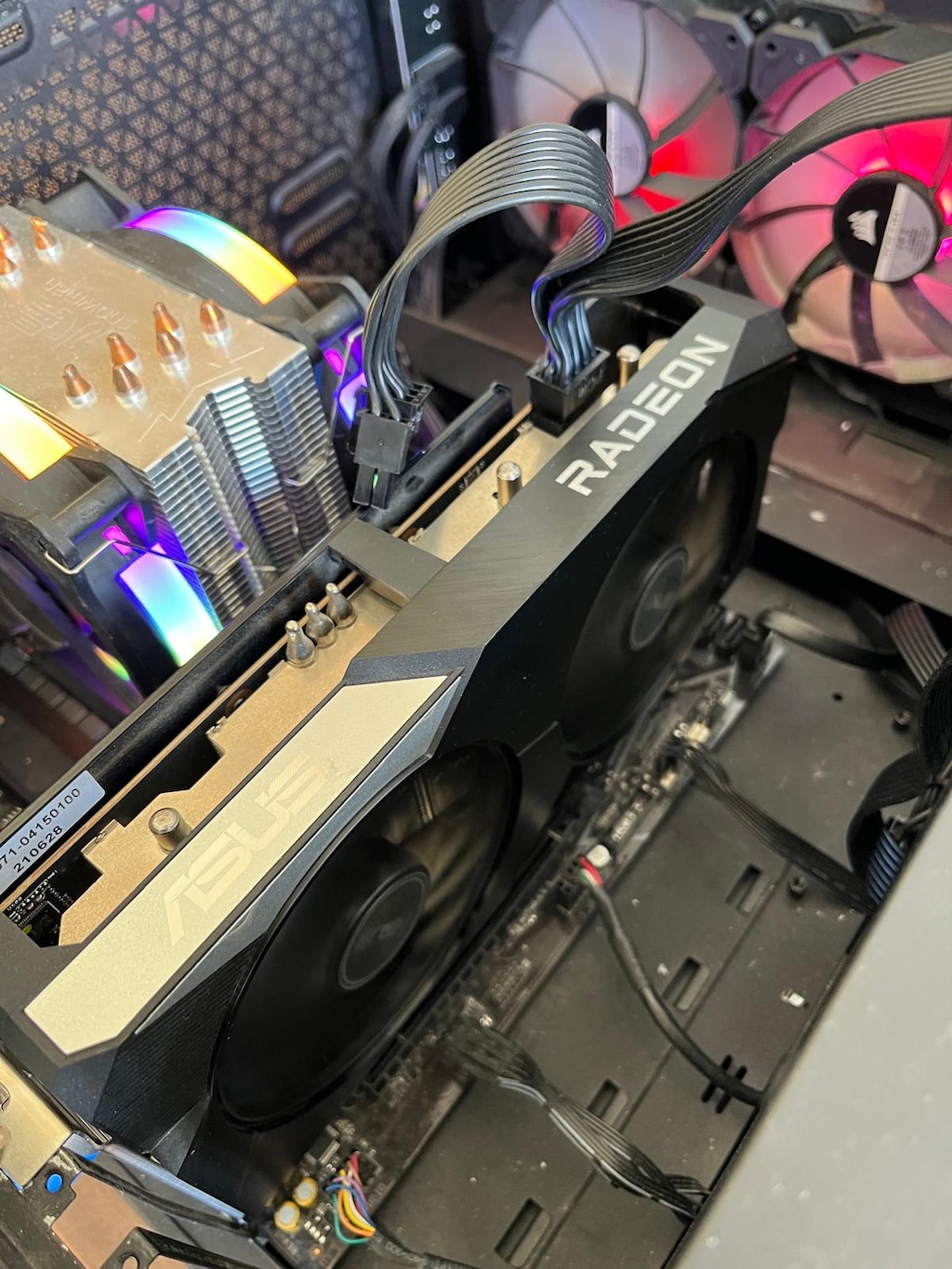 RX 6600 Asus Dual 8 GB Ekran Kartı SIFIR AYARINDA KUTULU - 4