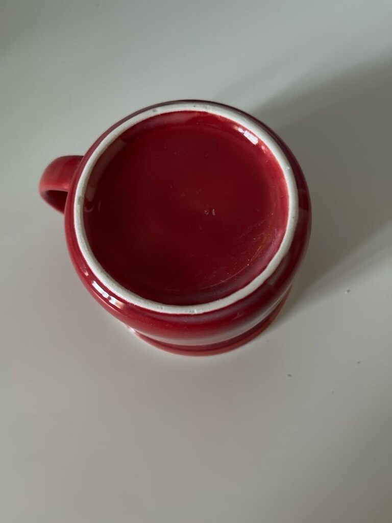 kırmızı seramik kupa - 3