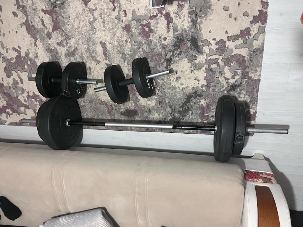 Bench sehpası ve dumbel - 3