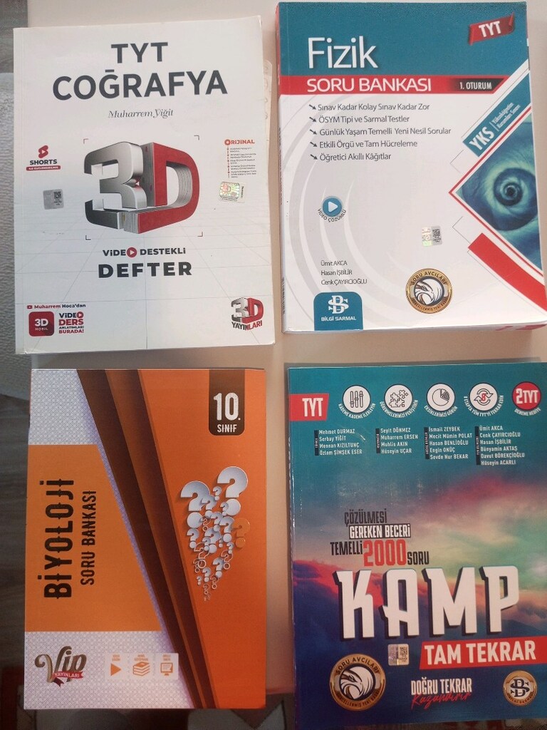 TYT Hazırlık kitapları - 2