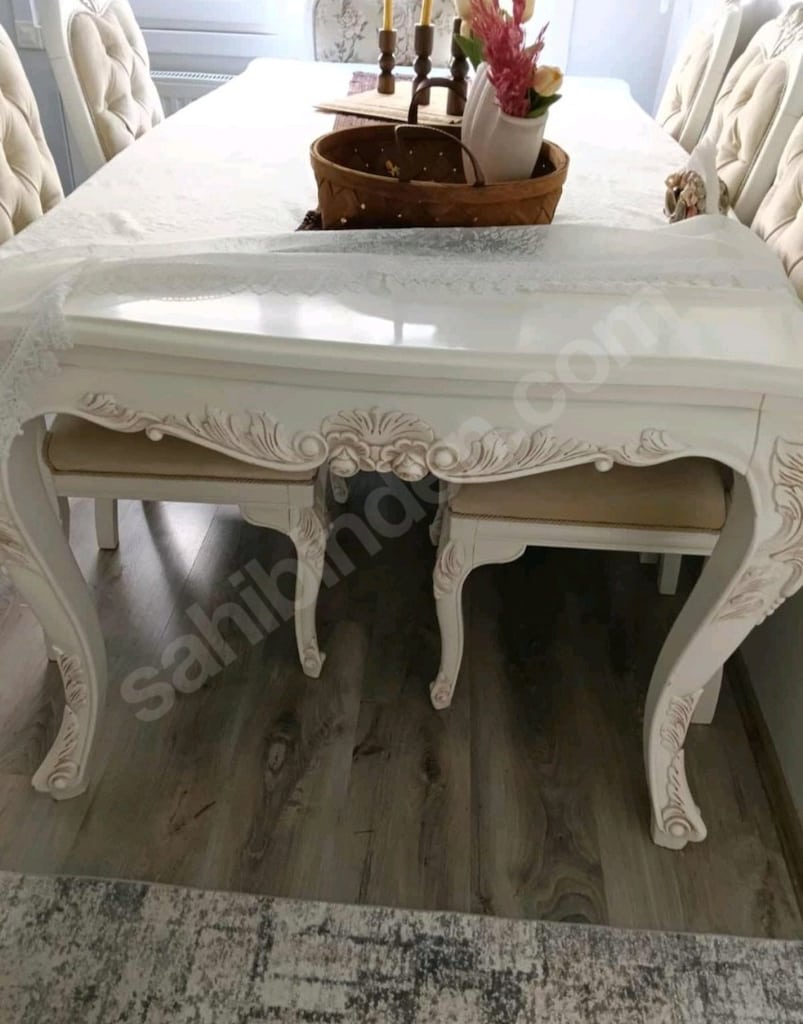 antika vintage sehpa,dresuar, vintage yemek masası takımı,yatakodasıTk - 4