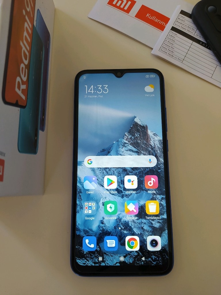 Redmi 9A kutusu faturasıyla - 7