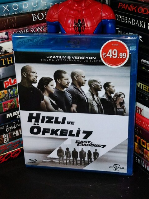 Hızlı ve Öfkeli 7 Bluray Film