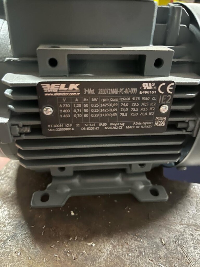 ELK elektrik motoru trifaze sıfır - 3