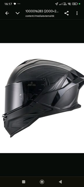 seay helment siyah vizorku