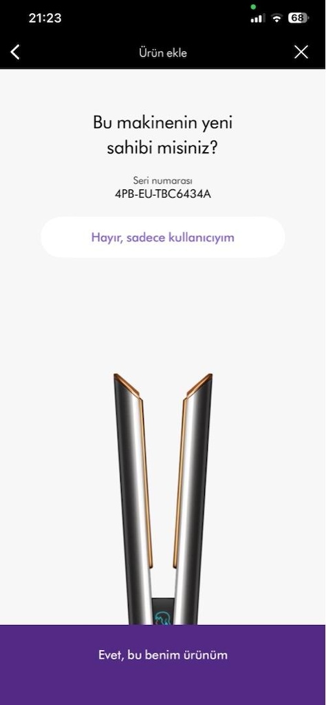 DYSON AİRSTRAİT SAÇ DÜZLEŞTİRİCİ MAŞA ÇANTALI MYDYSON TANIMLI - 9