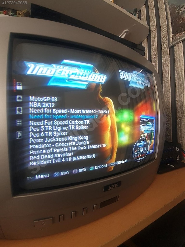 PlayStation 2 fat fmcb oyun konsolu ps2 63 oyun yüklü HDD - 6