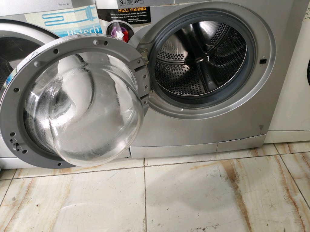 Beko gri 8 kg A+++ enerji 1000 devir çok temiz çamaşır makinesi - 3
