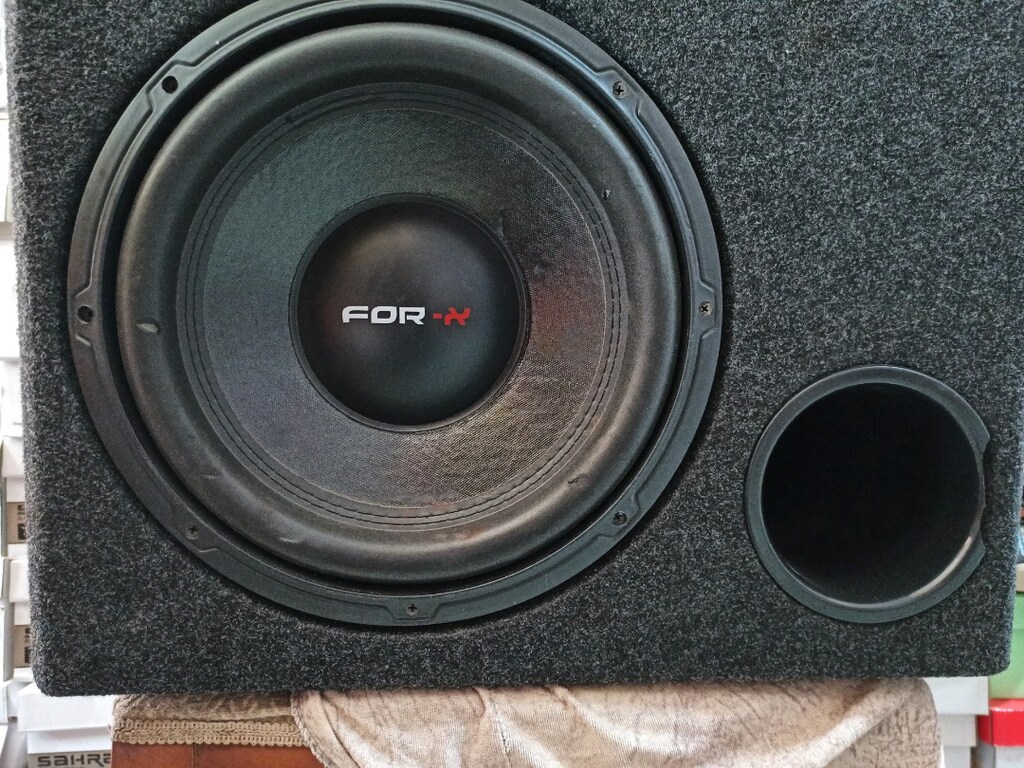 Forx sıfır ayarında 30cm 250rms kutu bas - 4