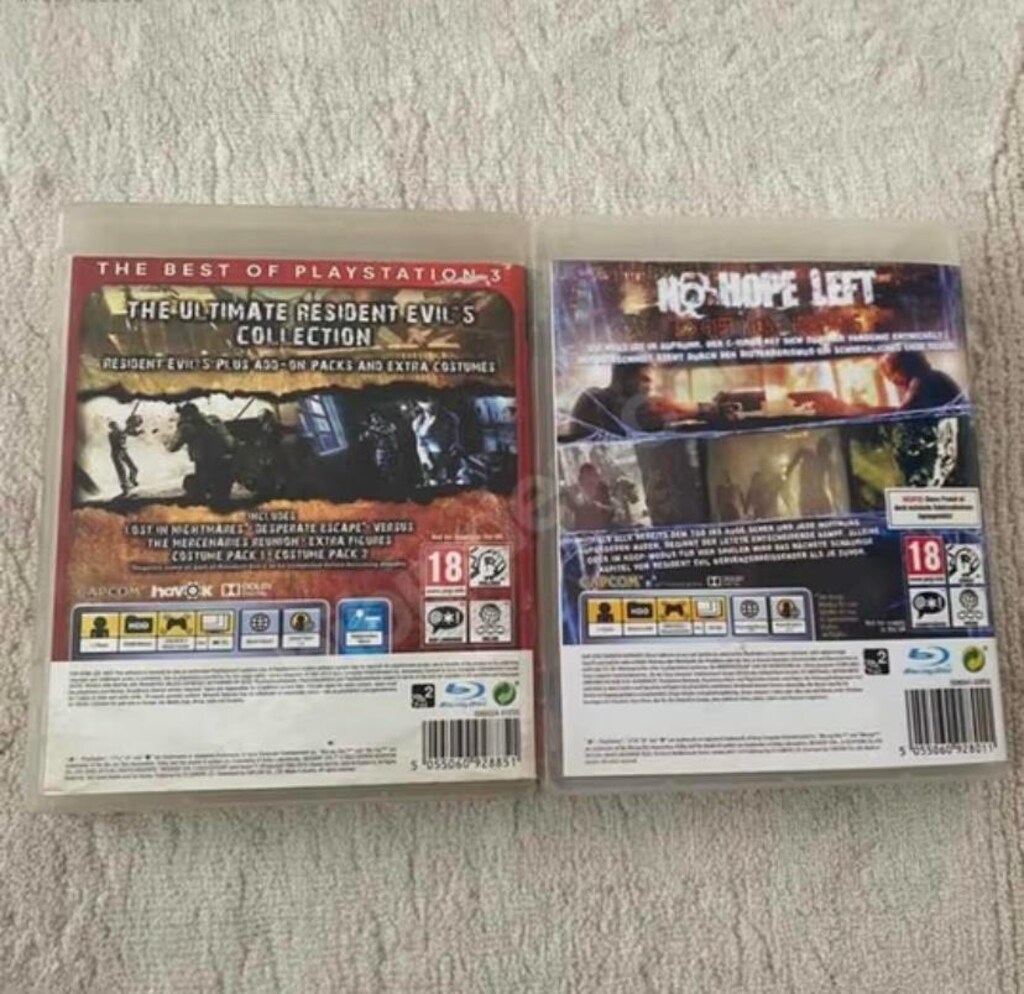 Resident Evil 5 ve 6 ps3 oyun - 2