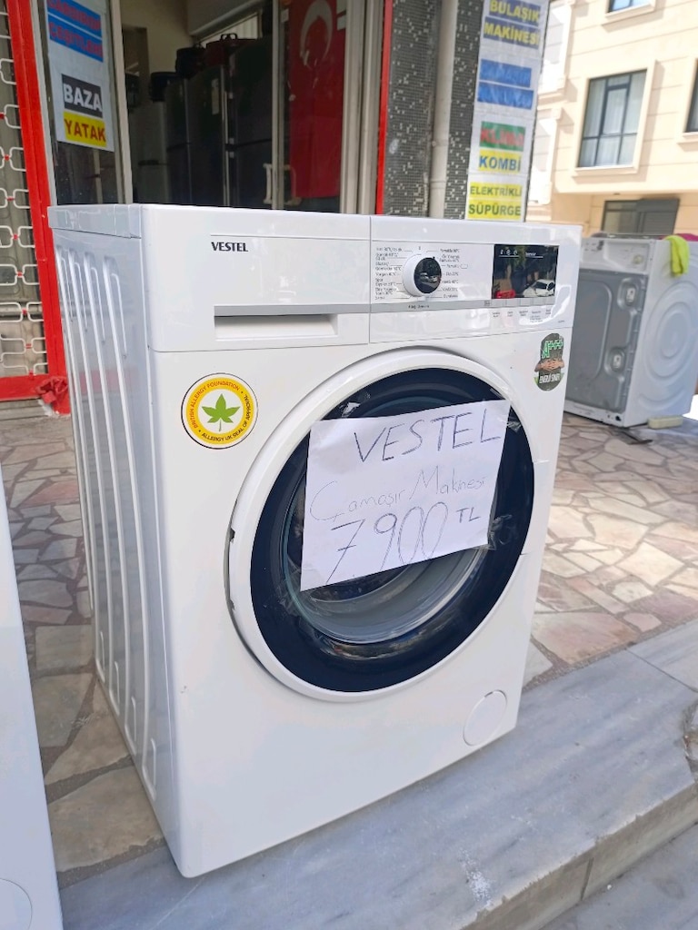 Vestel çamaşır makinesi 8 kg Nakliye Garanti Var Pazar Açığız - 2