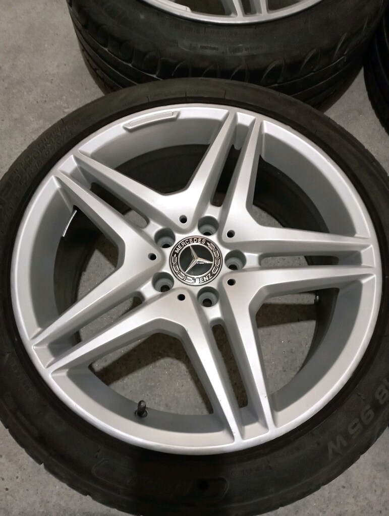 Mercedes jant lastik takımı 18 inc - 5