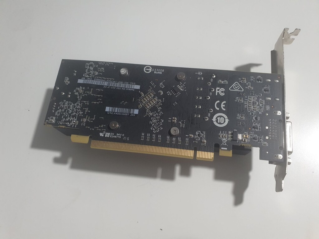 MSİ GDDR5 RX 550 2GT LP OC EKRAN KARTI - 4