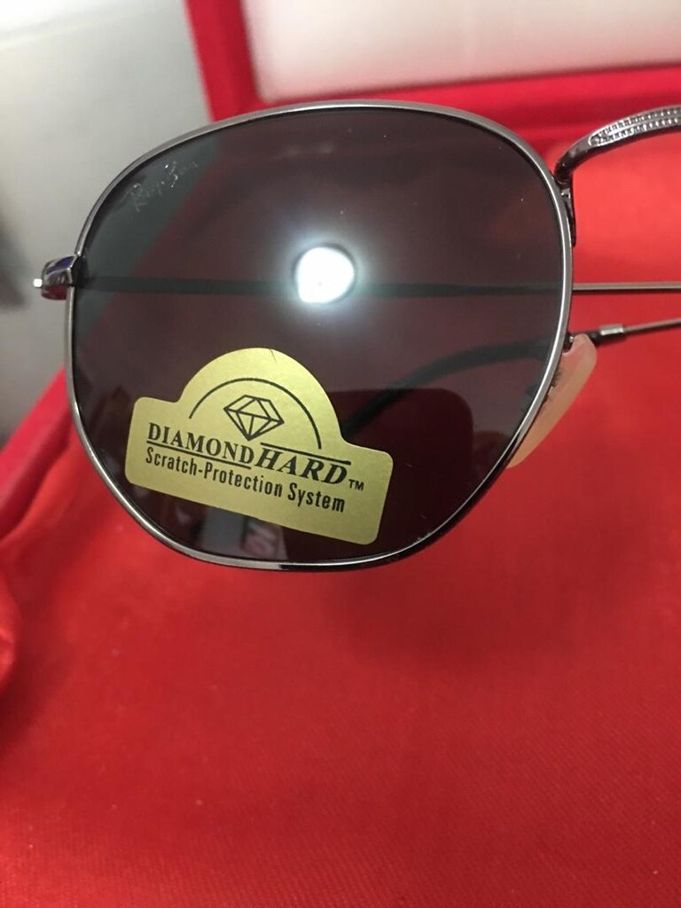Ray Ban Diamond Hard Unisex güneş gözlüğü... - 8
