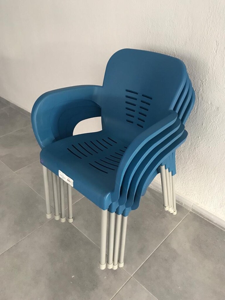 Masa Sandalye Takımı Bahçe Mutfak Sandalyesi Masası Yemek Okey Cafe - 6