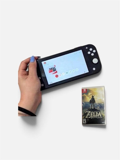 Nintendo Switch Lite + Zelda + NBA2k18