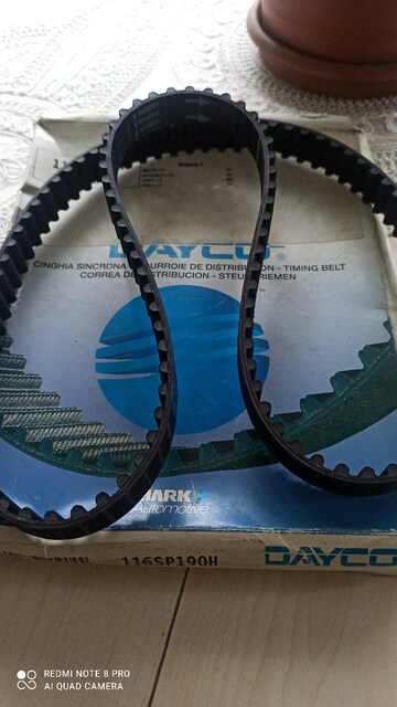 KayışTriger EksantrikDAYCO 116 SP 190 H TRİGER KAYIŞI CT749 5