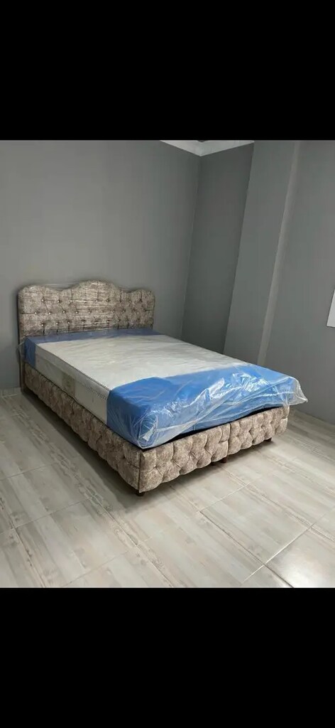 Çift kişilik baza başlık yatak sıfır ürün ambalajında - 4