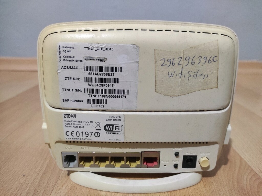TTNet modem - 4