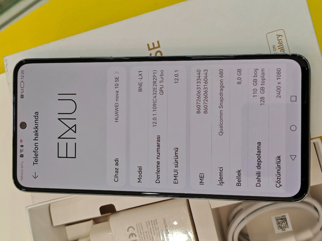 HUAWEI NOVA 10 SE 128/8 GBTR ORİJİNAL SIFIR TEŞHİR CİHAZI - 4