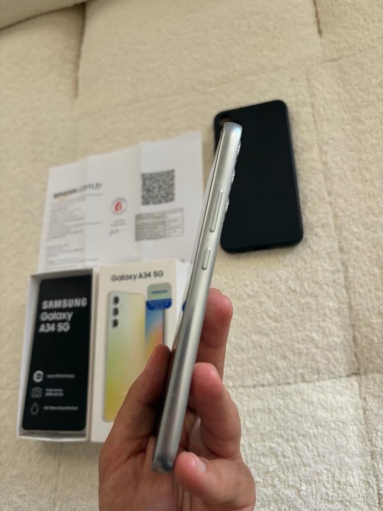 Kutulu Faturalı Hatasız Samsung Galaxy A34 - 4