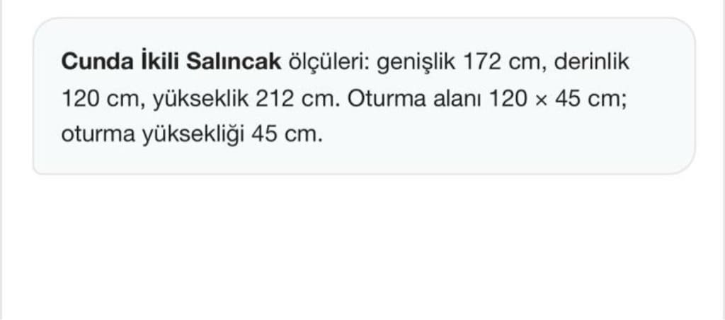 Bahçe Balkon Salıncağı - 2