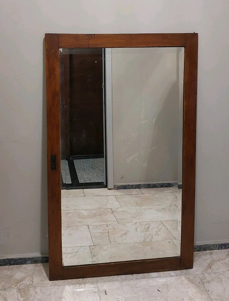 100yıllık dolap kapı aynası. - 5