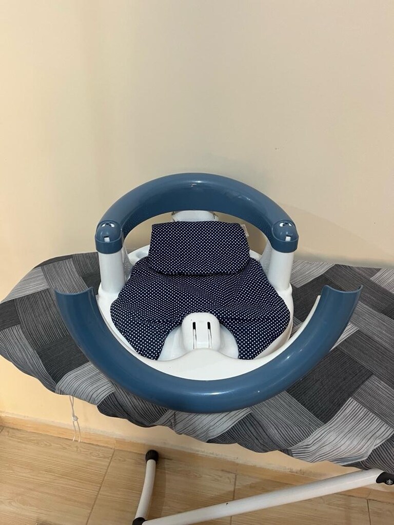 Babyjem Yandan Açılır Banyo ve Mama Oturağı Minderli - 5