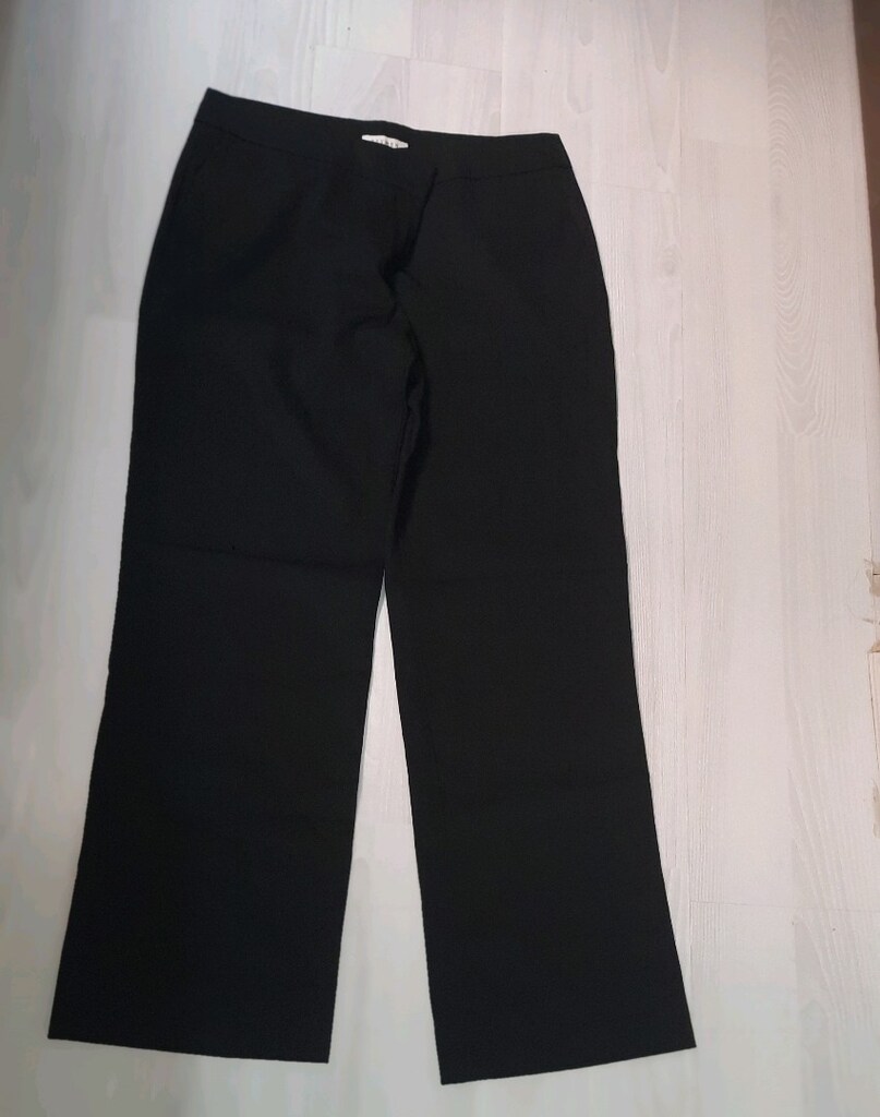 BEYMEN MARKA M BEDEN KALİTELİ SİYAH KUMAŞ PANTOLON - 2