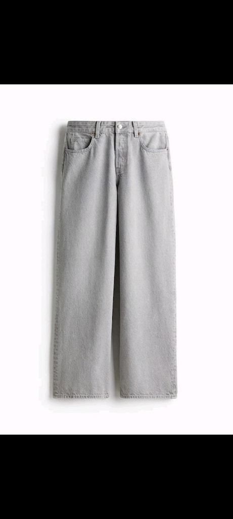 H&M GENİŞ PAÇA JEAN