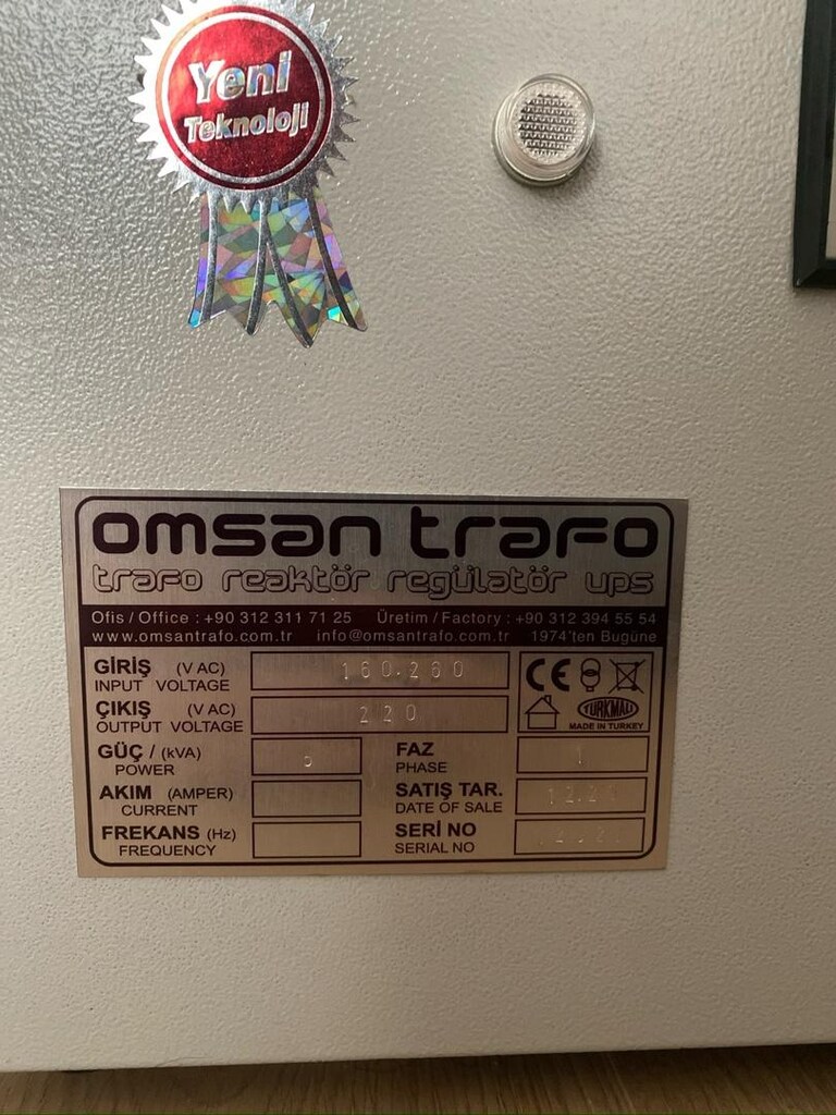 omsan 5 kWa regülatör - 2