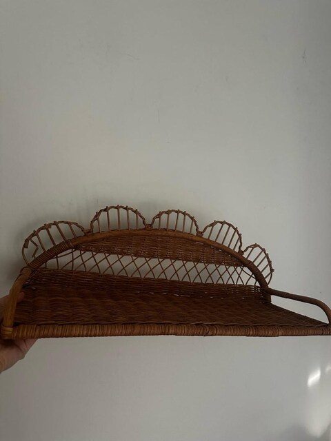 zara home rattan raf sıfır