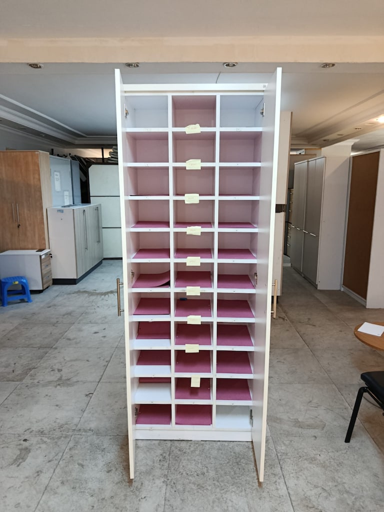 KLAS OFİS ÜSKÜDAR 200x73x35 BEYAZ ÇOK GÖZLÜ EMANET DOLABI - 3