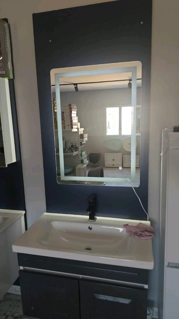 led aynalı banyo dolabı - 3
