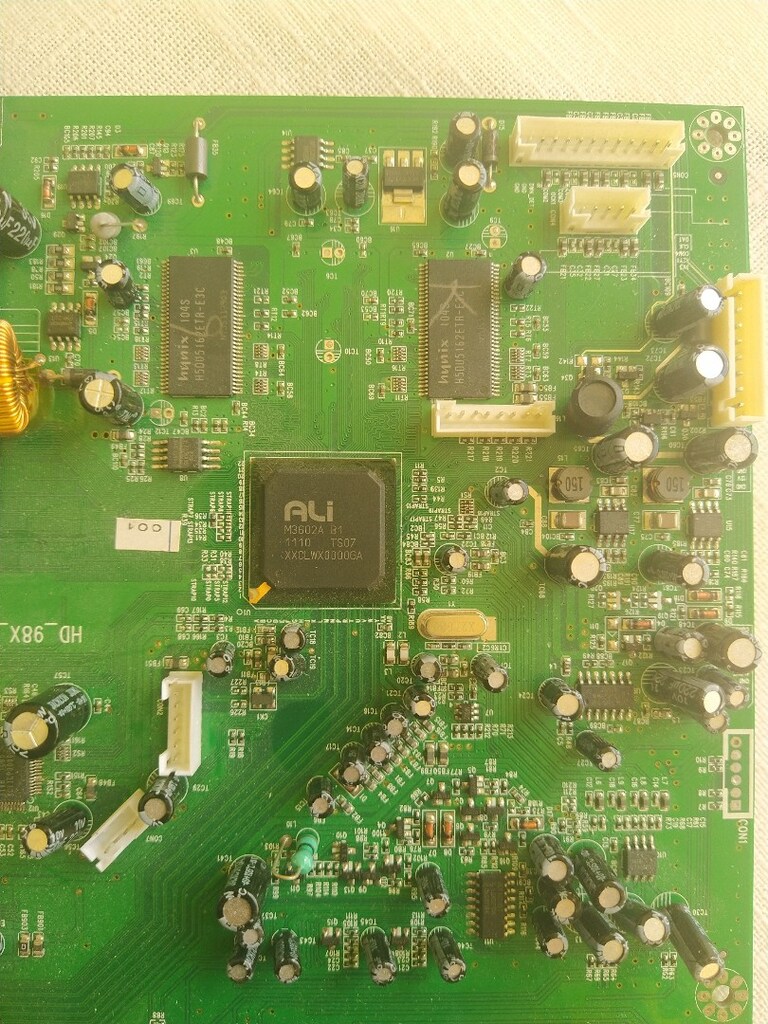 SİLVERMAX HD-12800 FHD UYDU ALICI ANAKART-MAİNBOARD HD_98X_V1.04 - 2