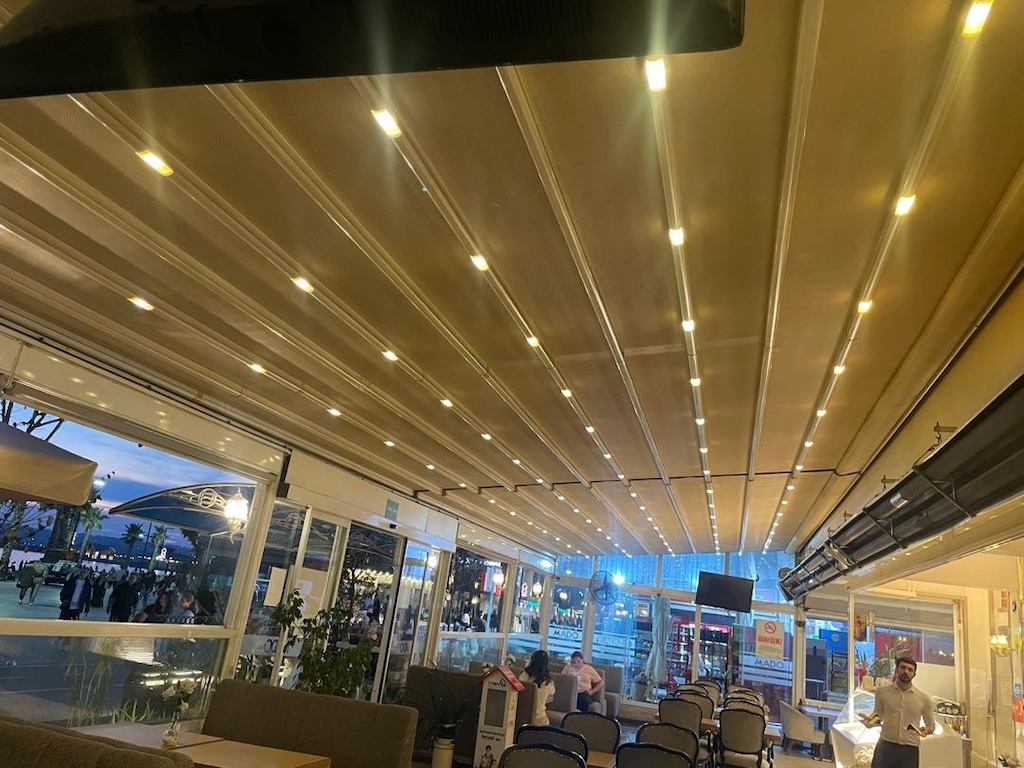 PERGOLA TENTE giyotin cam - 3