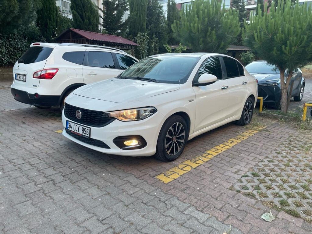 FİAT EGEA SEDAN 1.6 MTJ DİZEL OTOMATİK 2019 DEĞİŞENSİZ TEMİZ - 4