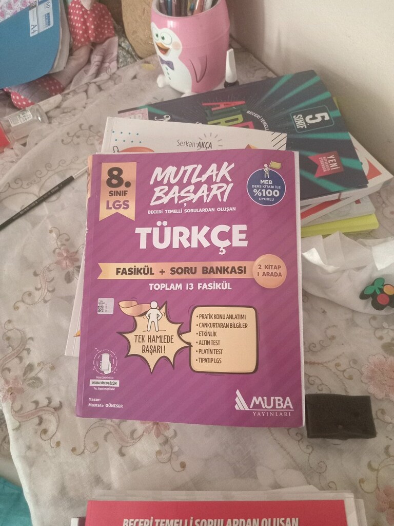 5.ve 8siniflar icin ders kitapları faskul soru çözüm - 3