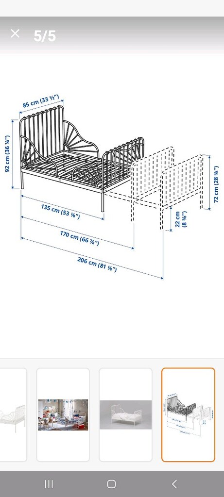 ikea uzayan karyola - 6