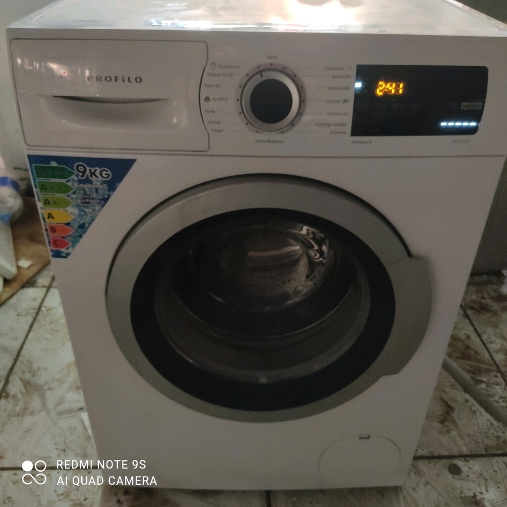 A+++9Kg Profilo Çamaşır SESSİZ Orjinal Nakliye ÜCRETSİZ 1AY Garanti - 3