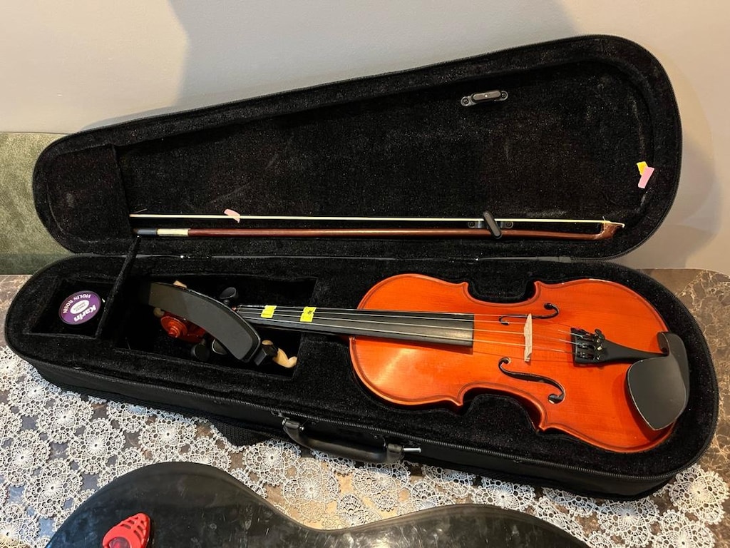 campbell klasik gitar ve cremonia 1/2 keman - 4