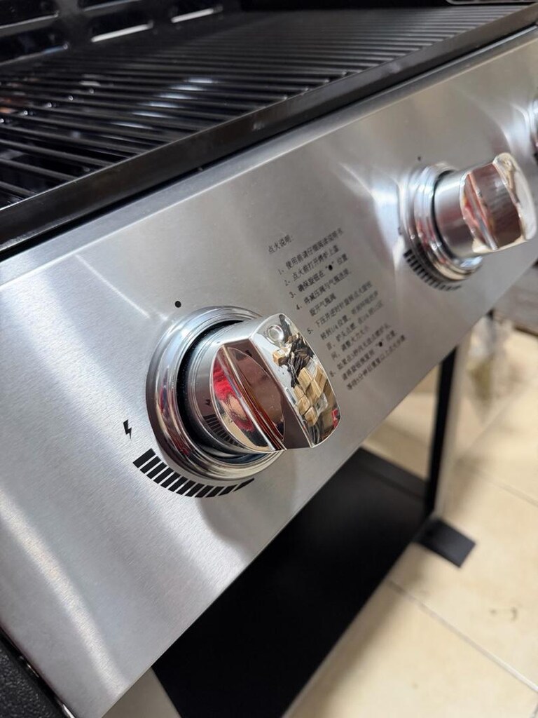 Shinerich Gazlı Premium Barbekü Izgara 3+1 Brülörlü (SRGG30004) - 6