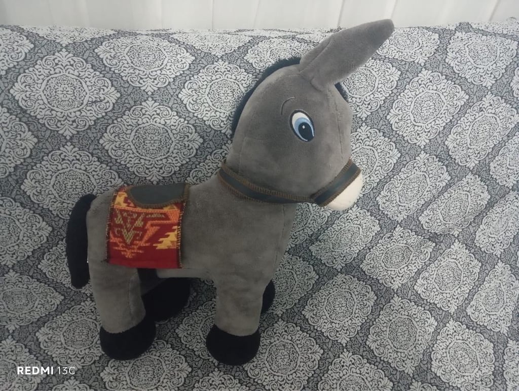 yumuşak peluş eşek - 2